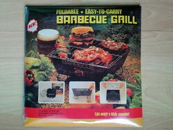 Összecsukható, barbecue, grill - kiránduláshoz, kempingezéshez
