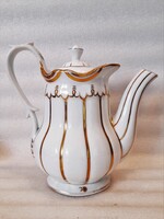 Antik biedermeier porcelán kanna / kávéskanna / teáskanna