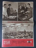 Magyar Rendőr - A Belügyminisztérium lapja hetilap újság - XXIII.évf. 1969 dec.4.