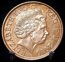 Egyesült Királyság 1 penny, 2010 07B4