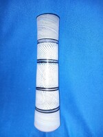 Albrecht Greiner-Mai Különleges Egyedi Kézzel Szignált fonalüveg hálóüveg Művészi Studio Üveg Váza