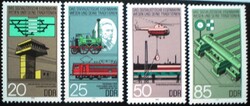 ND2968-71 / NDK 1985 A német vasutak 150. évfordulója bélyegsor postatiszta