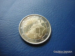 HORVÁTORSZÁG 2 EURO 2023 TÉRKÉP ! BIMETÁL! RITKA! UNC!