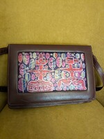 Vintage-Különleges női bőrtáska, alkalmi táska ,clutch táska