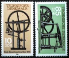 ND2957-8 / NDK 1985 Gőzgépek bélyegsor postatiszta