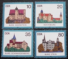 ND2976-9 / NDK 1985 Várak bélyegsor postatiszta