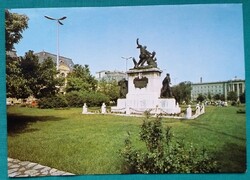 Nyíregyháza, I. Világháborús Emlékmű, postatiszta képeslap, 1981