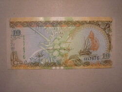 Maldív-szigetek - 10 Rufiyaa 1998 UNC