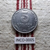 Ukrajna 5 Kopejka 1992 EF