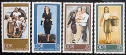 ND3209-12 / NDK 1988 Max Lingner festő bélyegsor postatiszta