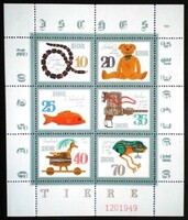 NDK2661-61 / NDK 1981 Régi Játékok II. kisív postatiszta