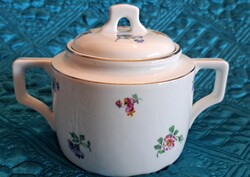 Zsolnay porcelán cukortartó (M5611)