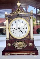 Negyedütős Biedermeier asztali óra