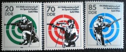 ND3045-7 / NDK 1986 Sportlövő VB bélyegsor postatiszta