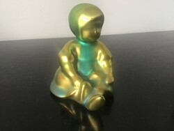 Zsolnay eozin porcelán Annuska