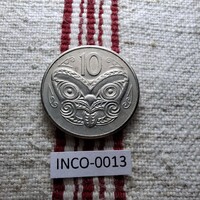 Új-Zéland 10 Cent 1981 VF