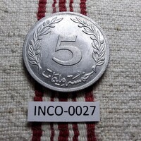 Tunézia 5 Millim 1960 VF