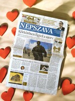 2021 november 10  /  NÉPSZAVA  /  Régi ÚJSÁGOK KÉPREGÉNYEK MAGAZINOK Ssz.:  20764