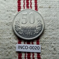 Üzbegisztán 50 Tiyin 1994 EF