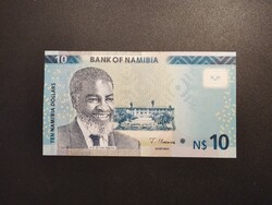 Namíbia - 10 Dollár 2021 UNC