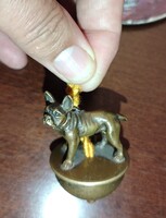 Cselédhívó csengő gomb kutya