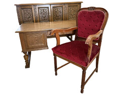 WAREHOUSE CLEARANCE WEEK! Exclusive Antique Armchair for 'Tall People'