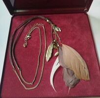 Vintage tollas nyaklánc