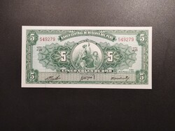 Peru - 5 Soles de Oro 1960 UNC