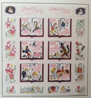 NDk2987-92 / NDK 1985 Mesék kisív postatiszta