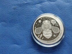 BELORUSSZIA /FEHÉROROSZORSZÁG / BELARUSZ 1 RUBEL 2017 A MÉH LEGENDÁJA! RITKA! UNC