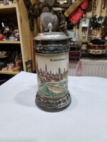 Ón fedeles német porcelán kupa