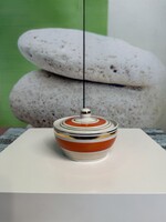 Verbilki Szovjet Porcelán Fedeles Cukortartó A157