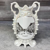 Victoria Austria barokk stílusú porcelán dísz váza