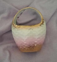 Német gyártmányú porcelán kosárka