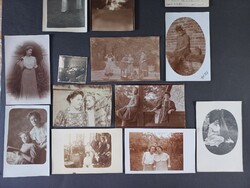 Antik fotók Paulovits Viktor /az akkori Vízművek igazgatója, 1930 körül) - neje és lánya -