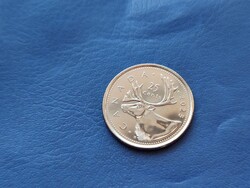CANADA / KANADA 25 CENT 2025 KARIBU! III.KÁROLY! UNC!