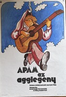 APÁM AZ AGGLEGÉNY !!! E R E D E T I 1980 !!! Mozi Film Plakát Poszter VG+++!!!