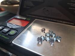 9.94 ct eredeti  brazil topáz (10db)