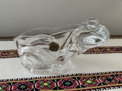 Francia Crystal d'Arques kristályüveg béka