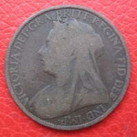Anglia 1 penny  1825 (f21)