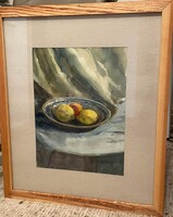 Akvarell csendélet (Takács Gyula, 1944)