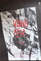 VÖRÖS FÖLD !!! E R E D E T I 1982 !!! Mozi Film Plakát Poszter VG+++!!!
