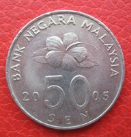Malajzia 50 sen 2005 (F20)