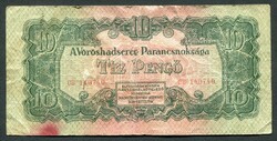 1944 10 Pengő Vörös Hadsereg