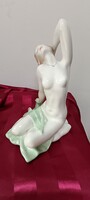 Aquincum porcelán női akt /Káldor Aurél tervezése /