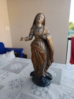 Barokk Madonna szobor. 1780-1810