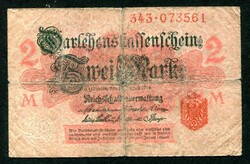 Németország 1914 2 Márka