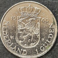 Hollandia 1 gulden, 1980., Beatrix királynő megkoronázása