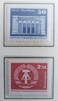ND2549-50 / NDK 1980 Újjáépítés az NDK-ban bélyegsor postatiszta