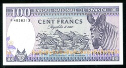 Ruanda 1982 100 Francs UNC
